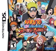Capa do jogo Naruto Shippuden Shinobi Rumble